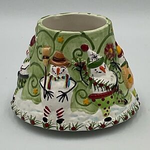 Yankee Candle Merry Snowman Small Jar Candle Shade